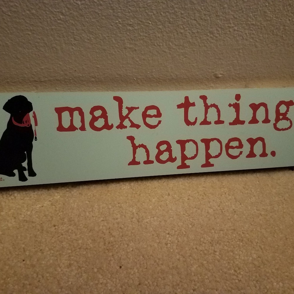 Dog sign